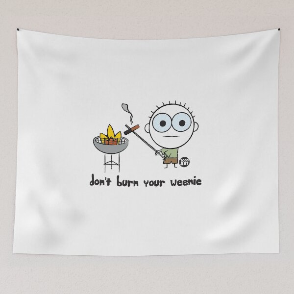 Item preview, HAPPY CAMPER - DONT BURN WEENIE designed and sold by TODD GOLDMAN.
