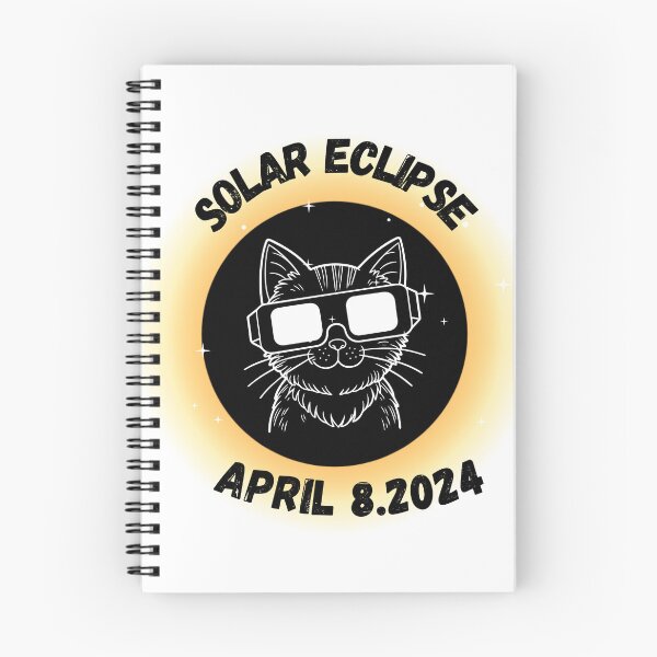 Item preview, Solar Eclipse April 8.2024 Cat Solar Eclipse, designed and sold by smilup.
