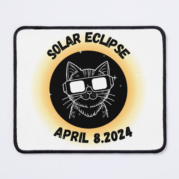 Item preview, Solar Eclipse April 8.2024 Cat Solar Eclipse, designed and sold by smilup.