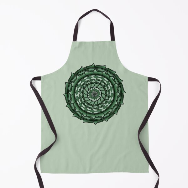 Item preview, Emerald Green Symmetrical Mandala Pattern designed and sold by Mountaineer-art.
