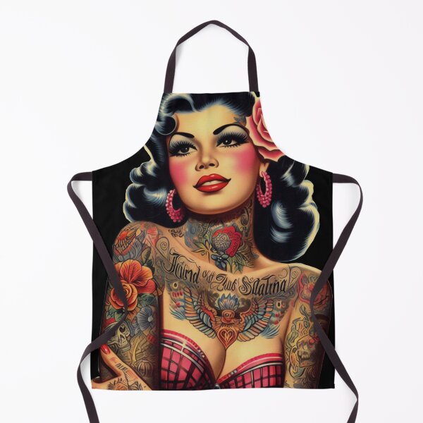 Item preview, Retro Tattooed Pin-up designed and sold by PulpVintage.