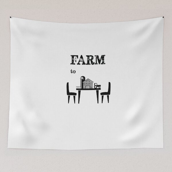 Item preview, Farmer Farm to Table Graphic Vintage Retro Style designed and sold by Greenguy79.
