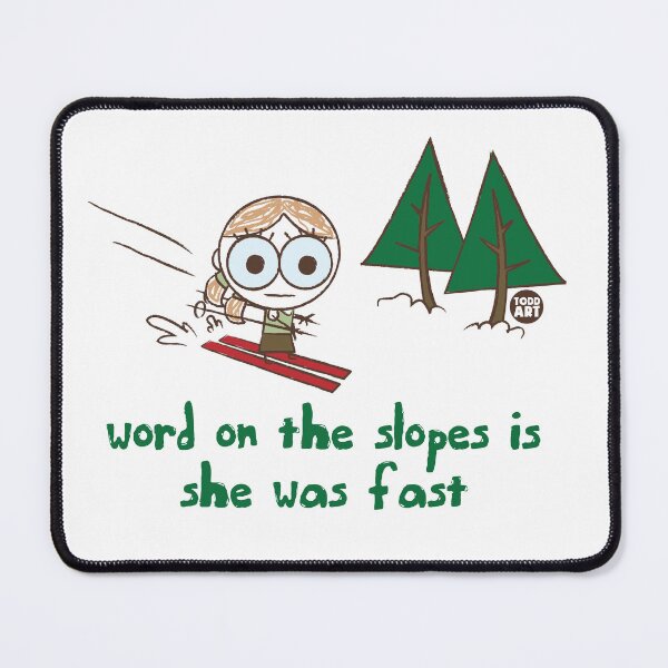 Item preview, HAPPY CAMPER - FAST SLOPES designed and sold by TODD GOLDMAN.