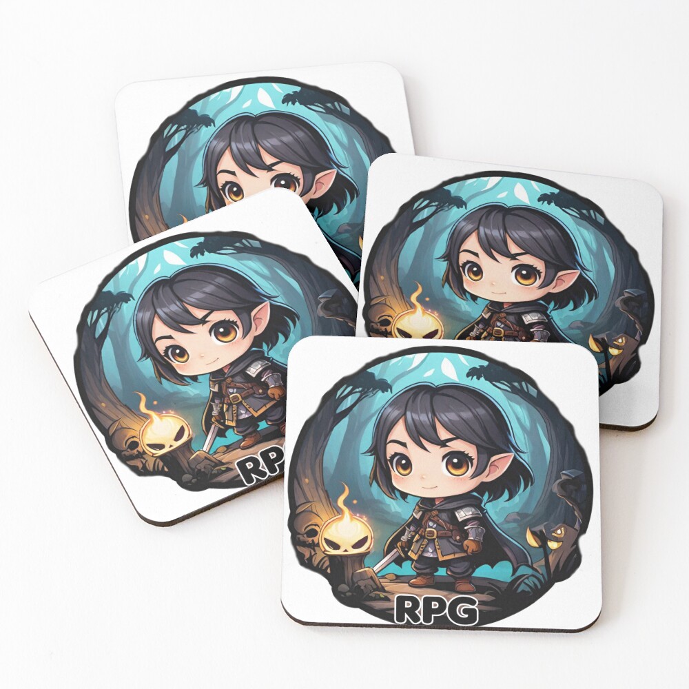 Item preview, Coasters (Set of 4) designed and sold by DreamistStore.