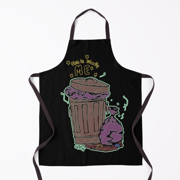Item preview, Dark and Gritty This Trash is Literally Me Garbage Can designed and sold by Michael Stewart.