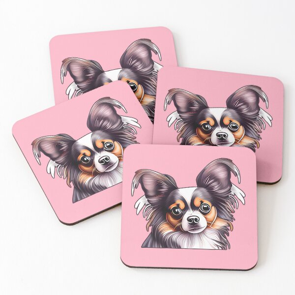 Item preview, Charming Papillon Dog Portrait - Elegant dog designed and sold by Unitepeople.