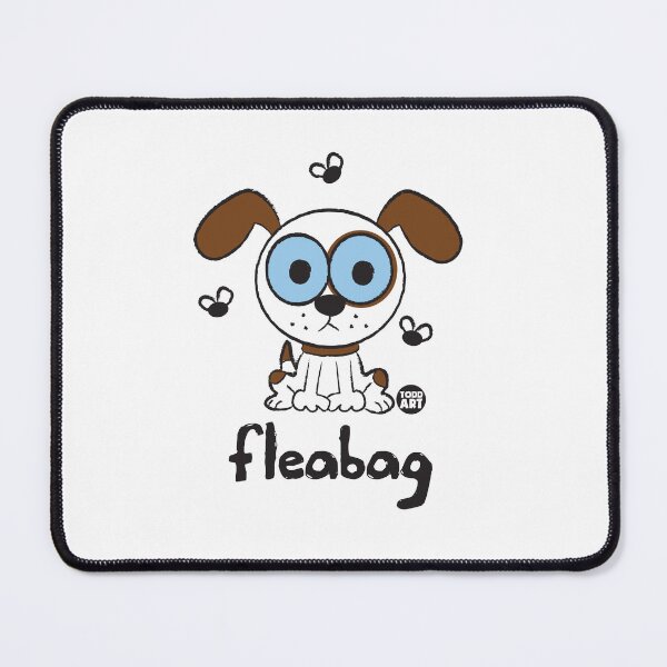 Item preview, HAPPY CAMPER - FLEABAG  designed and sold by TODD GOLDMAN.