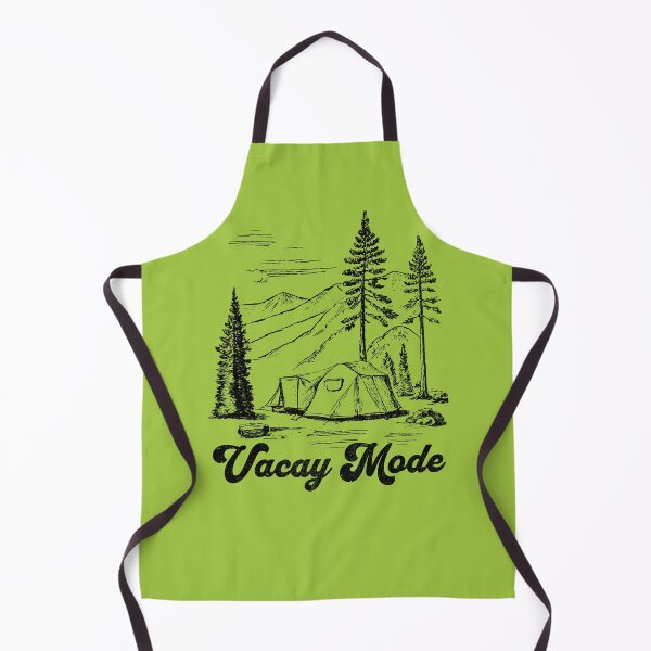 Item preview, Vacay Mode Camping Scene - Mountain Retreat designed and sold by greenwhite25.