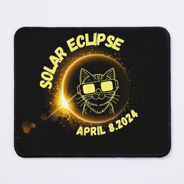 Item preview, Solar Eclipse April 8.2024 Cat Solar Eclipse, designed and sold by smilup.