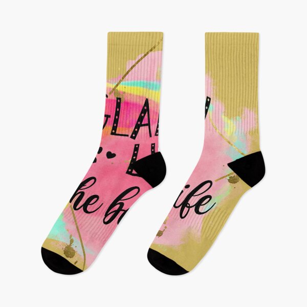 Item preview, Glammy life is the best life designed and sold by Vilemo.