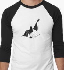 Breakdancin' Penguin Men's Baseball ¾ T-Shirt