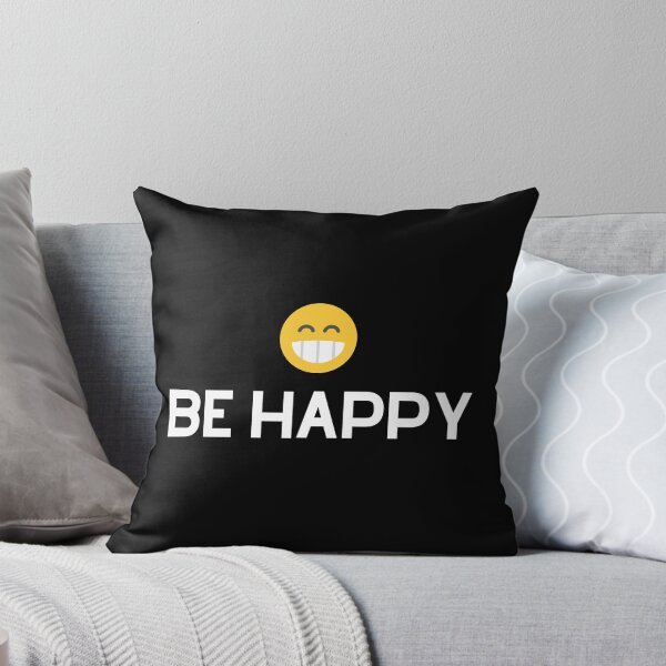 Item preview, Be happy - simple text, minimalism designed and sold by coolvibes-shop.