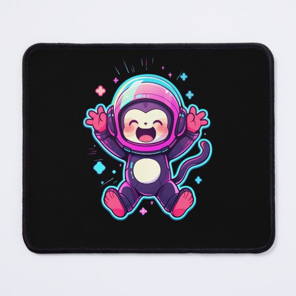 Item preview, Neon Monkey Astronaut designed and sold by Monokular.
