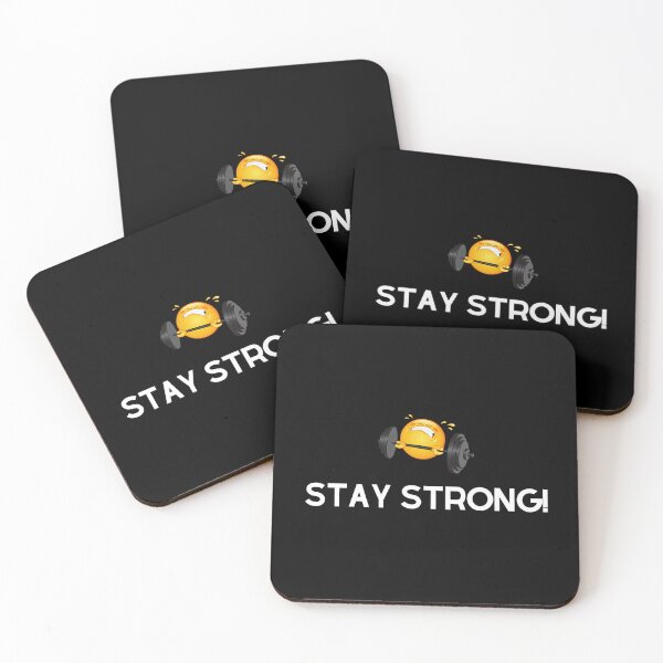 Item preview, Stay strong - simple text, minimalism designed and sold by coolvibes-shop.