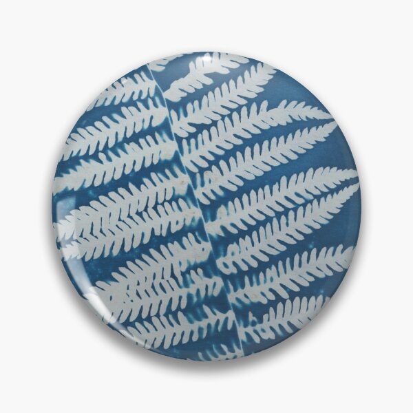 Item preview, Dark Blue Wet Cyanotype Fern designed and sold by leafandberryart.