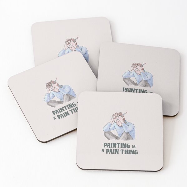 Item preview, Painting Is a Pain Thing 2 designed and sold by Arto Järvinen.