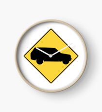 SUV sign Clock