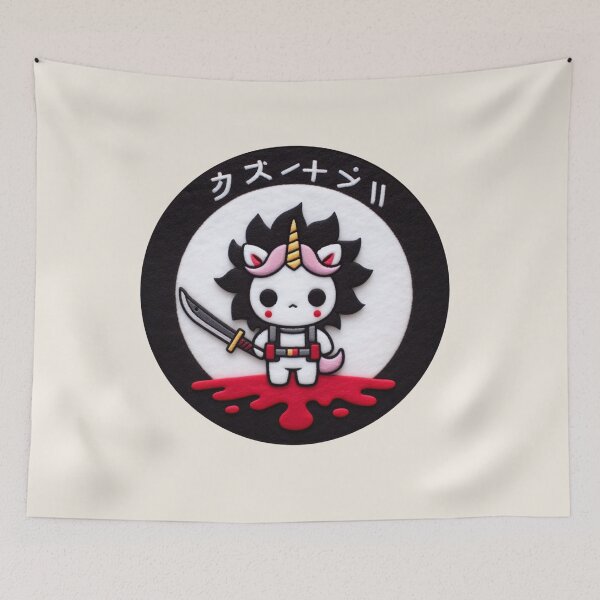 Item preview, Defiant Unicorn Felt Art designed and sold by GALUMARKET.