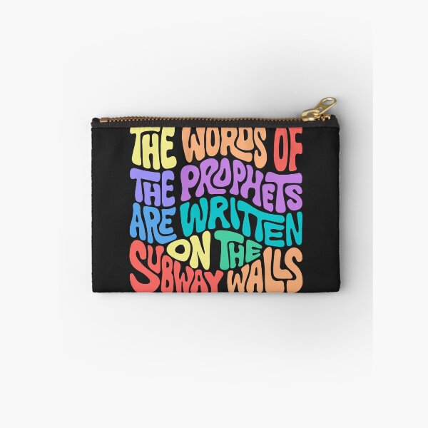 Item preview, The Words of the Prophets are Written on the Subway Walls Word Art designed and sold by Unhinged Heather.
