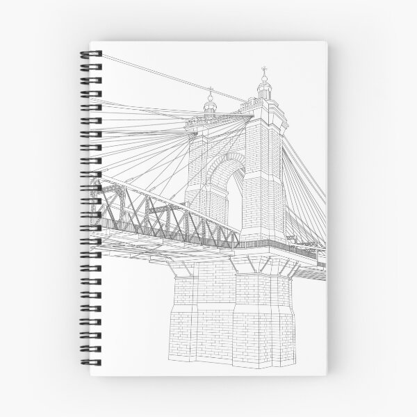 Item preview, Roebling Bridge Print designed and sold by Bridget Thornberry.
