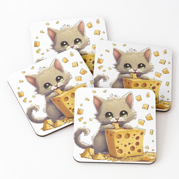 Item preview, Giggly Kitten's Cheesy designed and sold by omerfdln34.