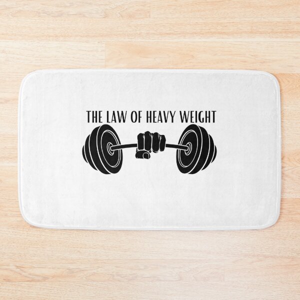 Item preview, THE LAW OF HEAVY WEIGHT designed and sold by ANGELONTIVERO.