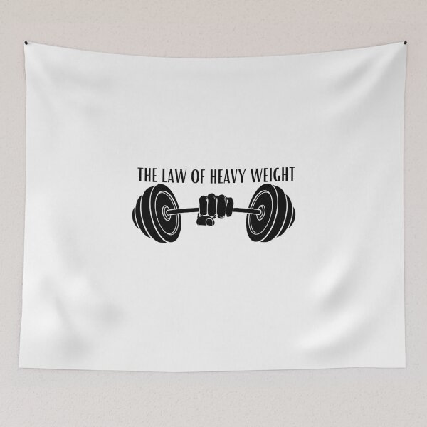 Item preview, THE LAW OF HEAVY WEIGHT designed and sold by ANGELONTIVERO.