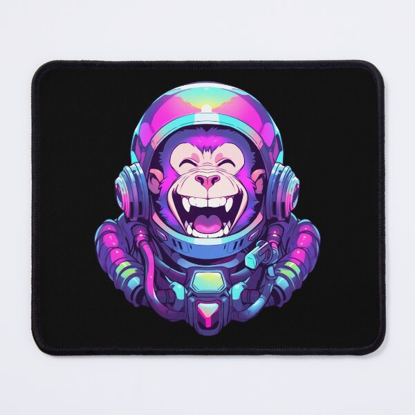 Item preview, Neon Monkey Astronaut no.2 designed and sold by Monokular.