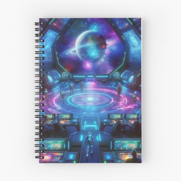 Item preview, Galactic Command Center: A Cosmic Symphony of Technology and Starlight designed and sold by Wonderall.