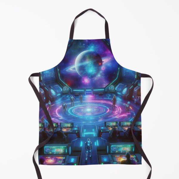 Item preview, Galactic Command Center: A Cosmic Symphony of Technology and Starlight designed and sold by Wonderall.