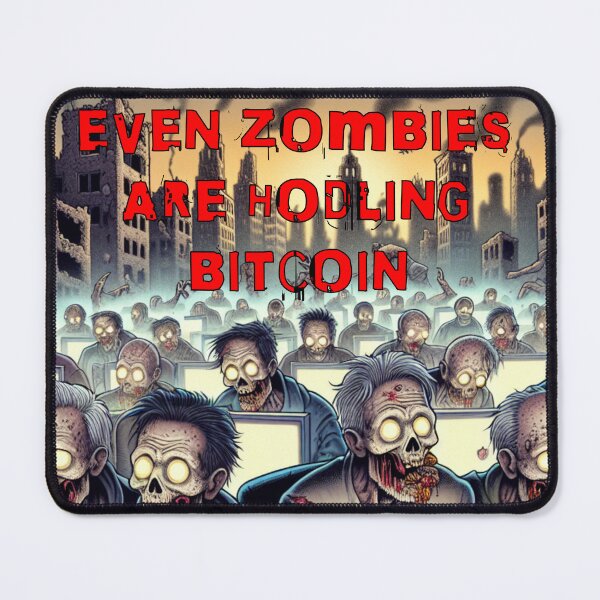 Item preview, Bitcoin Zombie designed and sold by LifeofWindy.