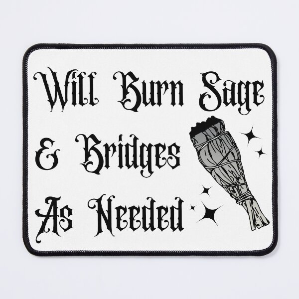 Item preview, Burn Sage & Bridges designed and sold by MsAntidote.