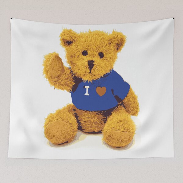 Item preview, TEDDY BEAR Pop Art designed and sold by Bruce ALMIGHTY Baker.