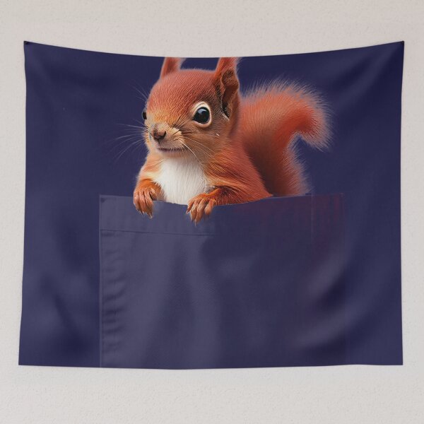 Item preview, Adventurous Nutkin in a Pocket. Pet Series  designed and sold by leyfinder.