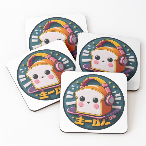 Item preview, Bread Skateboard Headphones designed and sold by GALUMARKET.