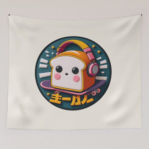 Item preview, Bread Skateboard Headphones designed and sold by GALUMARKET.