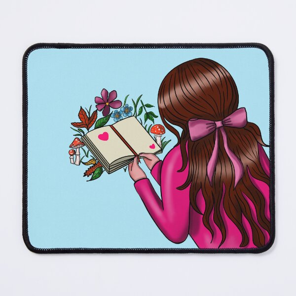 Item preview, Girl reading outdoors designed and sold by altairaleon.