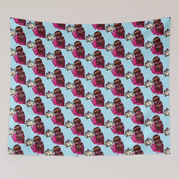 Item preview, Girl reading outdoors designed and sold by altairaleon.