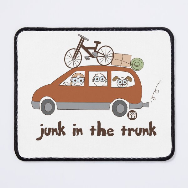 Item preview, HAPPY CAMPER - JUNK IN TRUNK designed and sold by TODD GOLDMAN.