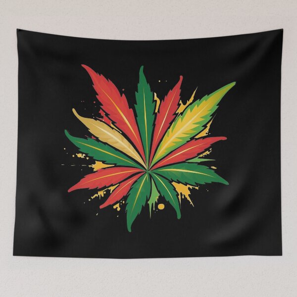 Artikelvorschau, Reggae Ganja Splash entworfen und verkauft von reggaeartgifts.