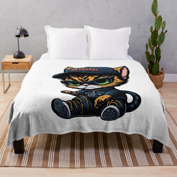 Item preview, Cat friendly Peace Psychedelic illusion Ai art fungi art simple Music rock lgbt Mens Womens Kids Funny Nature Lovers  designed and sold by Martolina33.