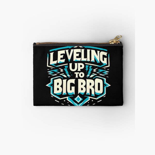 Item preview, Leveling Up to Big Bro, typography designed and sold by maxmaj.