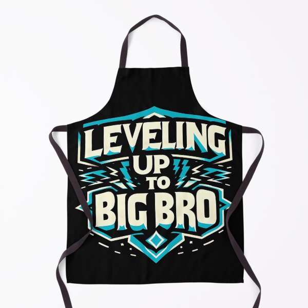 Item preview, Leveling Up to Big Bro, typography designed and sold by maxmaj.