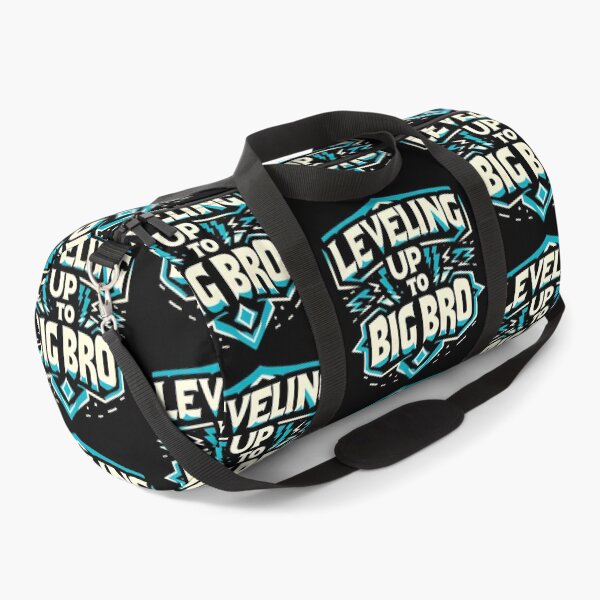 Item preview, Leveling Up to Big Bro, typography designed and sold by maxmaj.