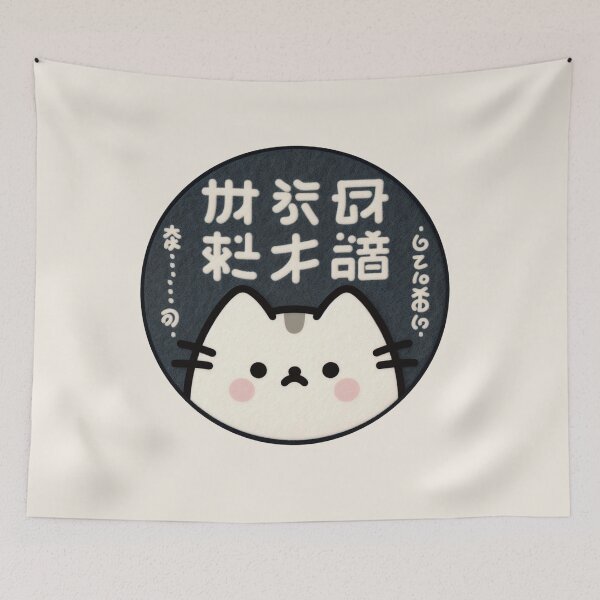 Item preview, Cute Cat Japanese designed and sold by GALUMARKET.