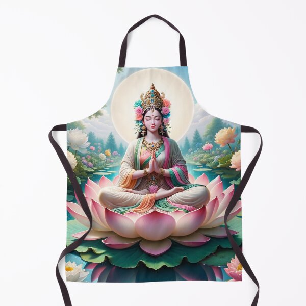 Item preview, Buddhist Tara Pink Lotus Moon designed and sold by GuyBlank.