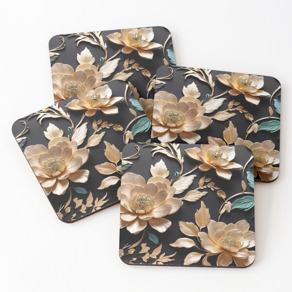 Item preview, Ceramic Coffee Cup with 3D Flowers - Functional Art to Brighten Your Day designed and sold by Art-by-Mist.