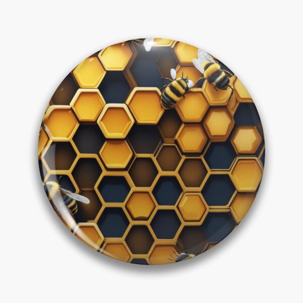 Artikelvorschau, Bienen-geometrische Wabe entworfen und verkauft von BeeTheArtCo.