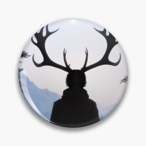 Item preview, Will Graham with Antlers Wendigo Silhouette in the Snow designed and sold by orionlodubyal.