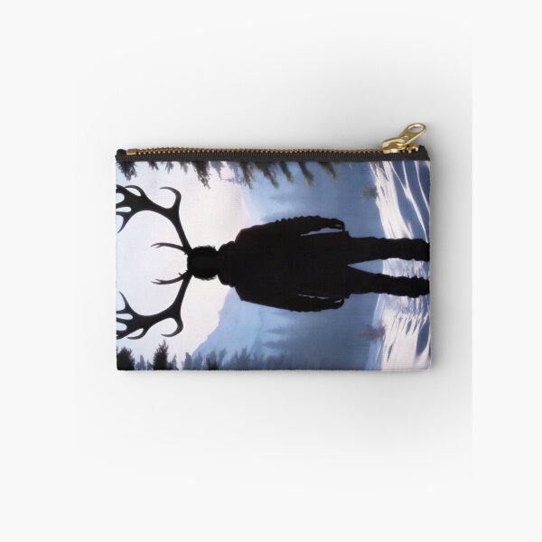 Item preview, Will Graham with Antlers Wendigo Silhouette in the Snow designed and sold by orionlodubyal.